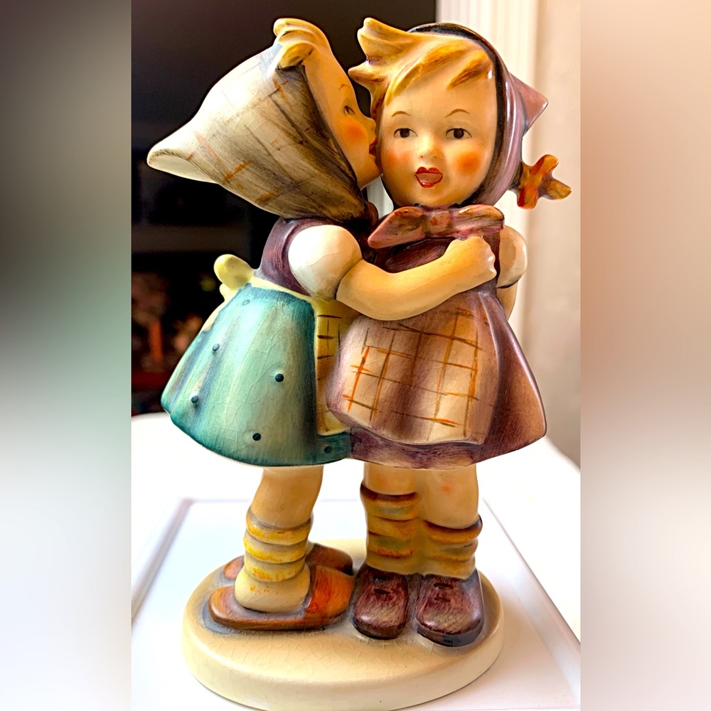Vintage Hummel, “Telling Her Secret”